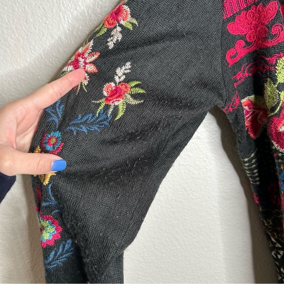 Johnny Was Biya Breilinha Hooded Duster extra large - Picture 3 of 16